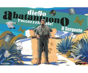 Diego Abatantuono Mediterraneo Il Sergente Lorusso Cinemini PVC Figure