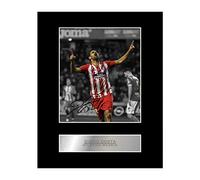 Diego Costa Signed Mounted Photo Display Atlético Madrid FC Autographed Gift Picture Print