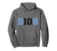 Diego D10S Dios Futbol Football Soccer Legend Number 10 Pullover Hoodie