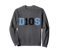 Diego D10S Dios Futbol Football Soccer Legend Number 10 Sweatshirt
