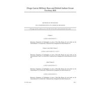 Diego Garcia Military Base and British Indian Ocean Territory Bill Motions to be moved on consideration of Commons reasons (House of Lords) HLB 163 a
