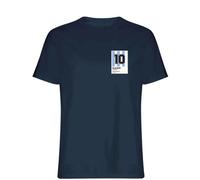 Diego Maradona 10 Football Shirt Frame Men's T-Shirt - Navy / M