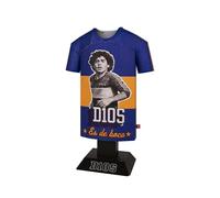 Diego Maradona 1981-1982 Retro Metal Football Shirt - Officially Licensed Miniature Alloy Replica Jersey Collectible Legend Display Gift
