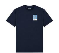 Diego Maradona Argentina 2 Icon Frame Men's T-Shirt - Navy / 4XL
