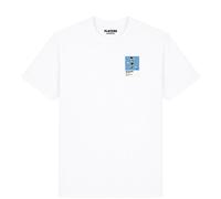 Diego Maradona Argentina 2 Icon Frame Men's T-Shirt - White / 4XL