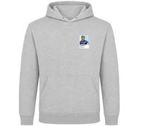 Diego Maradona Argentina 94 Icon Frame Men's Hoodie - Gray / L