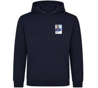 Diego Maradona Argentina 94 Icon Frame Men's Hoodie - Navy / XL