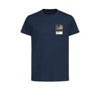 Diego Maradona Argentina Atlas Frame Kids T-Shirt - Navy / 3-4 years