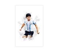 Diego Maradona - Argentina - Legend - Poster Canvas Poster Wall Art Decor Print Picture Paintings for Living Room Bedroom Decoration 16x24inch(40x60cm)