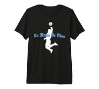 Diego Maradona La Mano de Dios Hand of God Soccer Logo Premium T-Shirt