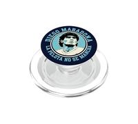Diego Maradona La Pelota No Se Mancha Vintage 80's PopSockets PopGrip for MagSafe