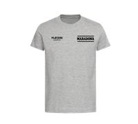 Diego Maradona Logo Kids T-Shirt - Gray / 12-13 years