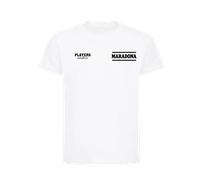 Diego Maradona Logo Kids T-Shirt - White / 9-11 years