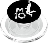 Diego Maradona M10 La mano de Dios Hand of God Soccer Logo PopSockets PopGrip for MagSafe