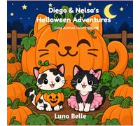 Diego & Nelsa’s Halloween Adventures: Cute Animal Coloring Book