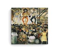 Diego Rivera Famous Painters' Works(The Day of The Dead)Printing Posters Canvas Wall Art Picture Prints Hanging Photo Gift Idea Decor Homes Artworks 20x20inch(50x50cm)