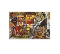 Diego Rivera（Imagine） artistic Creations Poster Canvas Wall Art Scroll Picture Print Living Room Walls Decor Homes 20x30inch(50x75cm)