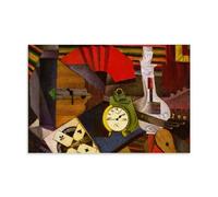 Diego Rivera The Alarm Clock Wall Art Prints Paintings Painting On Canvas Wall Art Scroll Picture Print Living Room Walls Decor Homes Unframe-style 12x18inch(30x45cm)