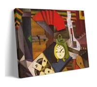 Diego Rivera The Alarm Clock Wall Art Prints Paintings Wall Art Aesthetic Canvas Painting Picture Living Room Decor Home Frame-style 12x18inch(30x45cm)