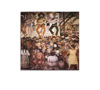Diego Rivera（The Dead NFeast Of） artistic Creations Poster Wall Art Picture Canvas Prints Bedroom Living Room Decor 24x24inch(60x60cm)