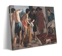Diego Velázquez Famous Paint (Joseph's Bloody Coat Brought to Jacob) Canvas Wall Art Print Poster for Bedroom Dorm Living Room Decor 16x24inch(40x60cm)