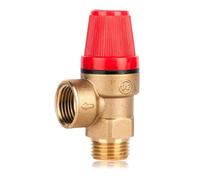 DIEKE 1/2Inch Sturdy Brass Valves DN15 Relief Valves for Water Oil Pressure Release with EPDM Diaphragm Use