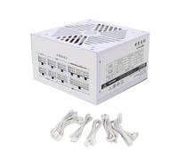 DIEKE 110-240V Fully Modulars 850W Computer Power Supply Unit with Silents 120mm White Fan for Efficient Cooling