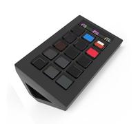 DIEKE 15 LCD Display Macro Keypads For Visual Keyboards Efficient Streaming And Video Editing Control Macro Keypad