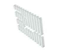 DIEKE 34PCS Acrylic Power Cable Organizing For Computer Wiring For 24Pin Motherboards 8Pin GPU Card Cable Multiple Size Acrylic Cable Combs