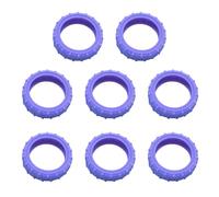 DIEKE 8 Pcs Luggage Wheel Protector Luggage Wheel Covers Suitcase Covers Compartment Protections
