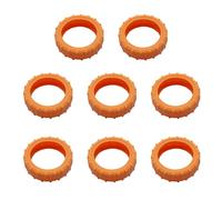DIEKE 8 Pcs Luggage Wheel Protector Luggage Wheel Covers Suitcase Covers Compartment Protections
