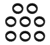 DIEKE 8 Pcs Luggage Wheel Protector Luggage Wheel Covers Suitcase Covers Compartment Protections
