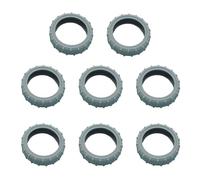 DIEKE 8 Pcs Luggage Wheel Protector Luggage Wheel Covers Suitcase Covers Compartment Protections