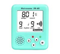 DIEKE Electronic Metronome Tone Generator Tuner Clip On Tempos Metronome LCD Digital Rhythm For Professional Runners Professional Clip On LCD Digital