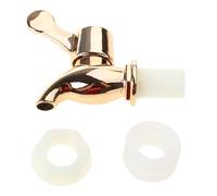 DIEKE Elegant Gold Tap For Wine Barrels Leak Proof Designings Barrels Faucet Portable Gold Finish Tap For Home Brewing Wine Faucet