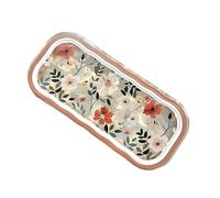 DIEKE Elegant Sunglass Case Flower Bows For Girls Lightweight Shades Organizers Protective Bag Storage