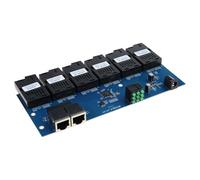 DIEKE Fast Ethernet 10/100M Ethernet Switches Fiber 6 Port 20KM 2 Fast Erhetnet Fiber Switches