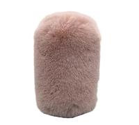DIEKE Faux Furry Windscreen For QUADCASTS Mic Cover Get Clearly Sound Windcover Suitable For Vloggers Podcasters Indoor Outdoor Broadcasting Accessory
