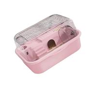 DIEKE Hamster Cage with Removable Base Quiet Exercise Wheel and Double Layer Design for Easy Cleaning and Comfortable Habitats Ventilated Hamster Cage