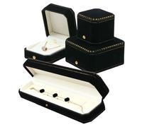 DIEKE Octagonal Velvets Jewelry Box Elegant Storage Organiser for Bridal Accessories Protective Women Jewellery Container Italian Jewelry Storage