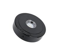 DIEKE Quiet Rotating Platform with Various Light Modes Desktop Crystal Holder Suitable for Collectible Artifact Exhibition