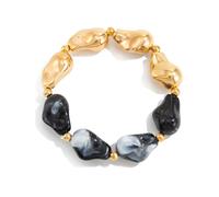 DIEKE Stylish Resin Elastic with Unique Irregular Designs for Women Fashion Accessories Irregular Resin Stretch Women
