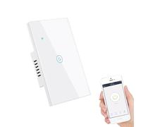 DIELKAFNP Switch water heater on/off Voice control Touch timer(703US-White)