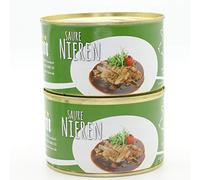 Diem 400g Sour Kidneys from Terrestrial Pork - Classic Balsamic Sauce - 240g Diced Kidneys Per Can - Long Life