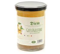 Diem - Chicken Broth with Root Vegetable Insert - Chicken Stock - Made of Chicken Meat and Root Vegetables - Capacity 400g - in Resealable Jar