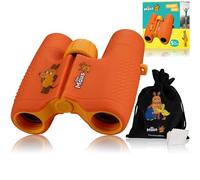 DieMaus 6 x 21 Children's Binoculars with Bag - Robust and Lightweight Binoculars for Little Explorers
