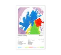 Diempi ALT-J This Is All Yours Album Poster Canvas Poster Wall Art Decor Print Picture Paintings for Living Room Bedroom Decoration 08x12inch(20x30cm)