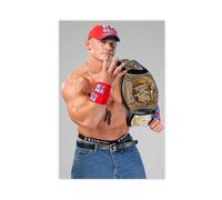 Diempi American Professional Wrestling Athletes John Cena Posters (7) Canvas Poster Wall Art Decor Print Picture Paintings for Living Room Bedroom Decoration 16x24inch(40x60cm)