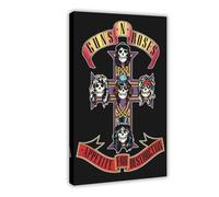 Diempi Guns N Roses Appetite for Destruction Album Poster 拷贝 Canvas Poster Wall Art Decor Print Picture Paintings for Living Room Bedroom Decoration 08x12inch(20x30cm)