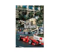 Diempi Vintage F1 Monaco Marlboro Poster Canvas Poster Bedroom Decor Landscape Office Room Decor Gift 20x30inch(50x75cm)